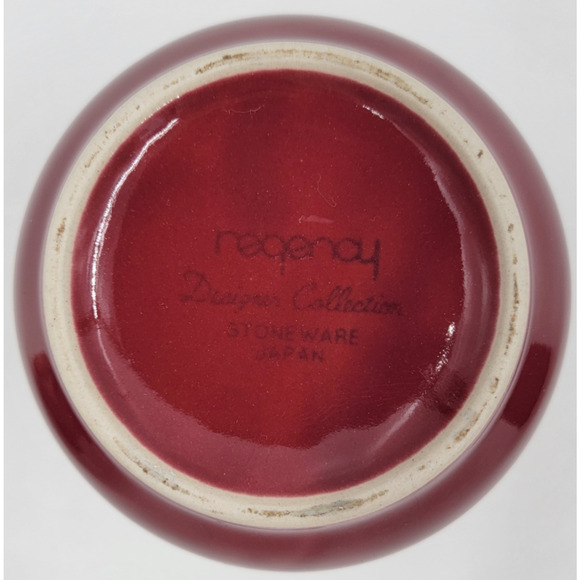 Newcor Regency Williamsburg Creamer & Sugar Bowl Set Japan Red Floral Country - Picture 15 of 16